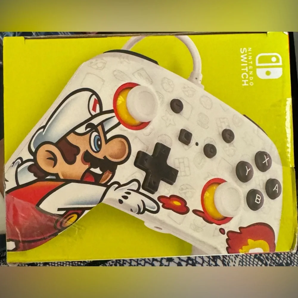 NIB super Mario controller and case bundle